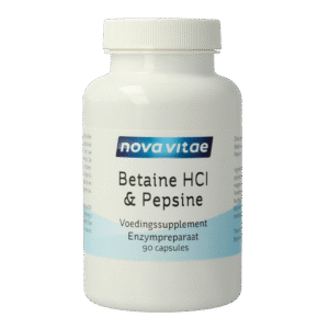 Nova Vitae Betaine HCI met pepsine