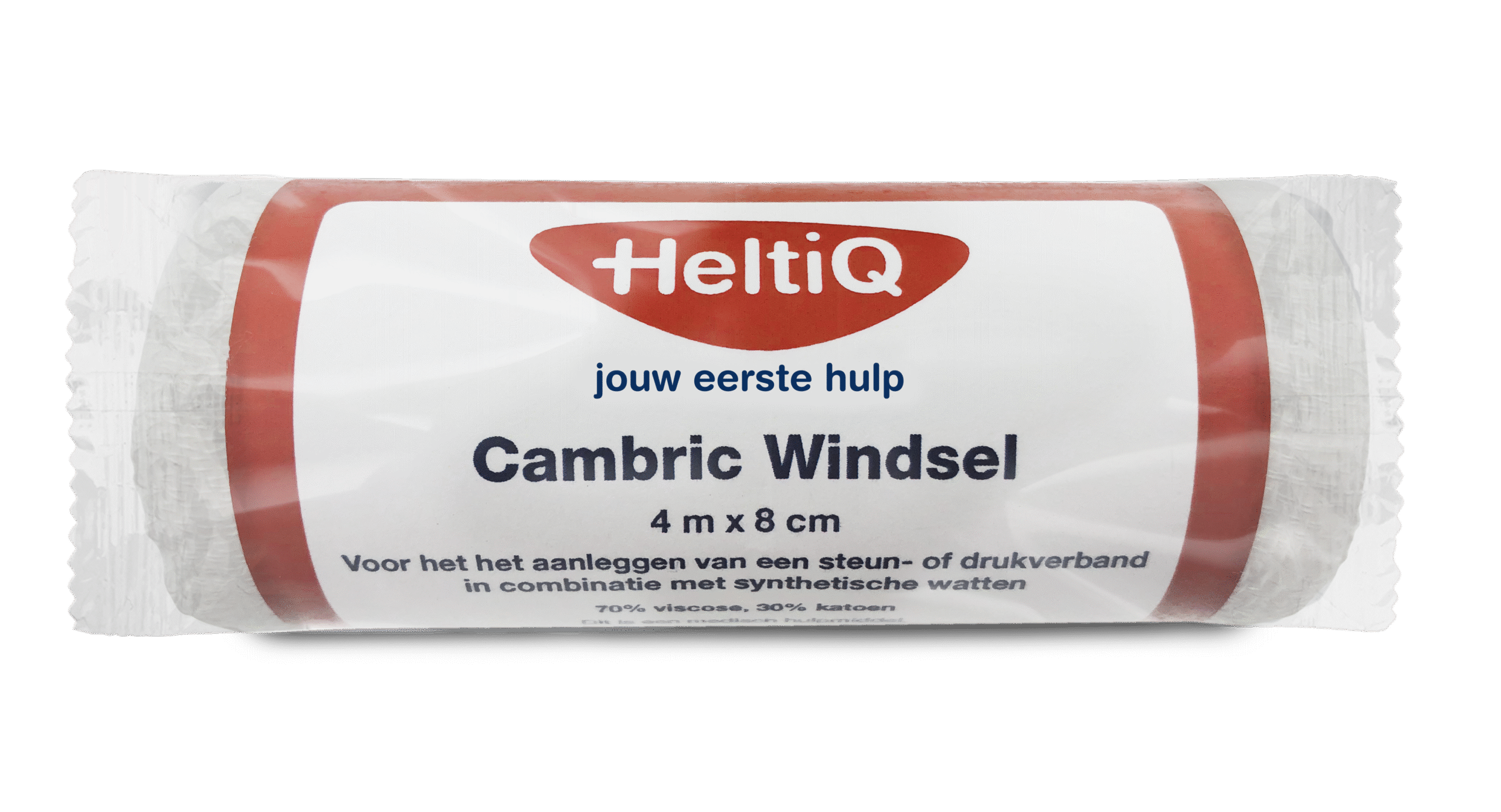 Heltiq Cambric windsel 4m x 8cm