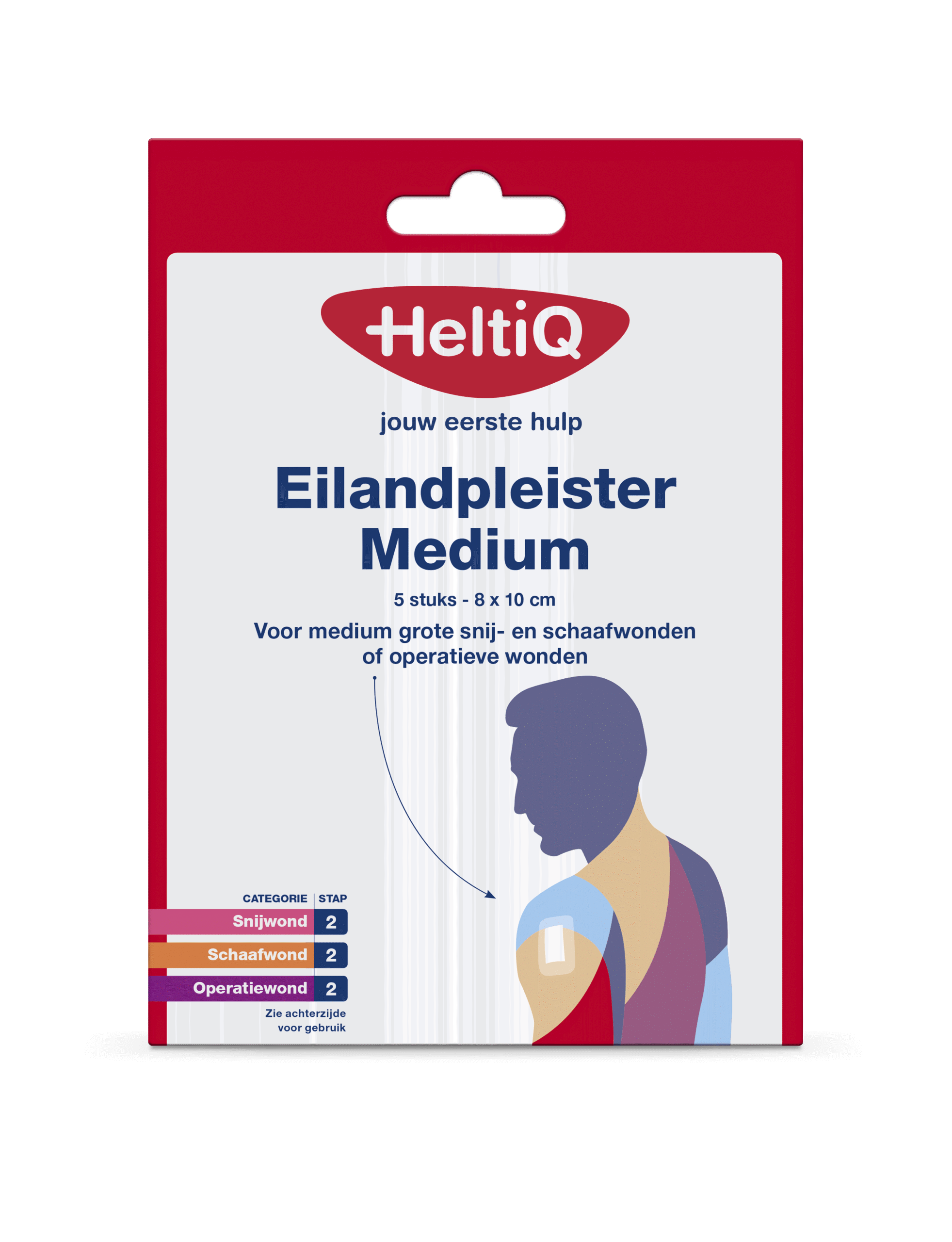 Heltiq Eilandpleisters 8 x 10cm