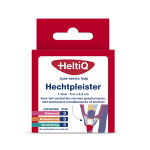 Heltiq Hechtpleister 2.5cm x 5m