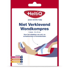 Heltiq Niet verklevend wondkompres 10 x 10cm