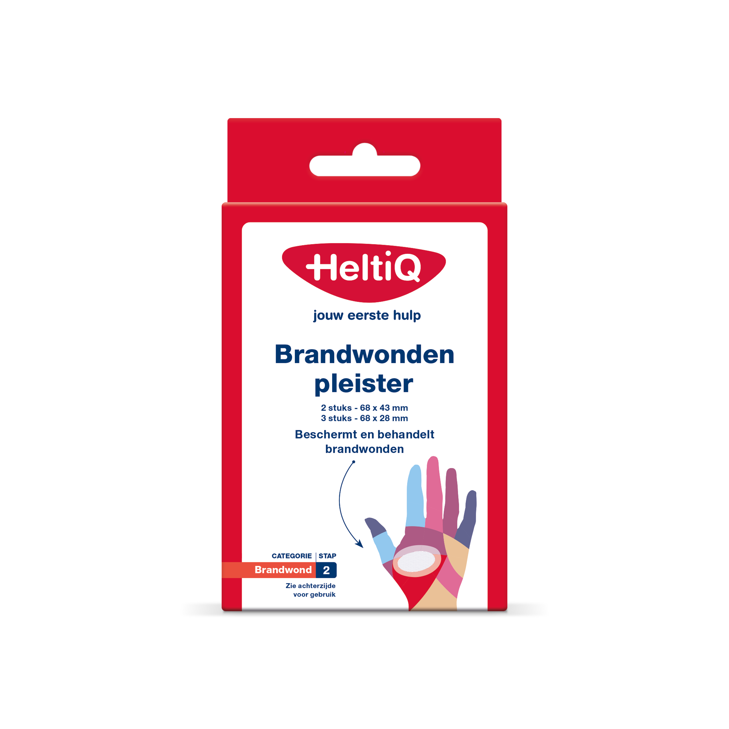 Heltiq Brandwonden pleister