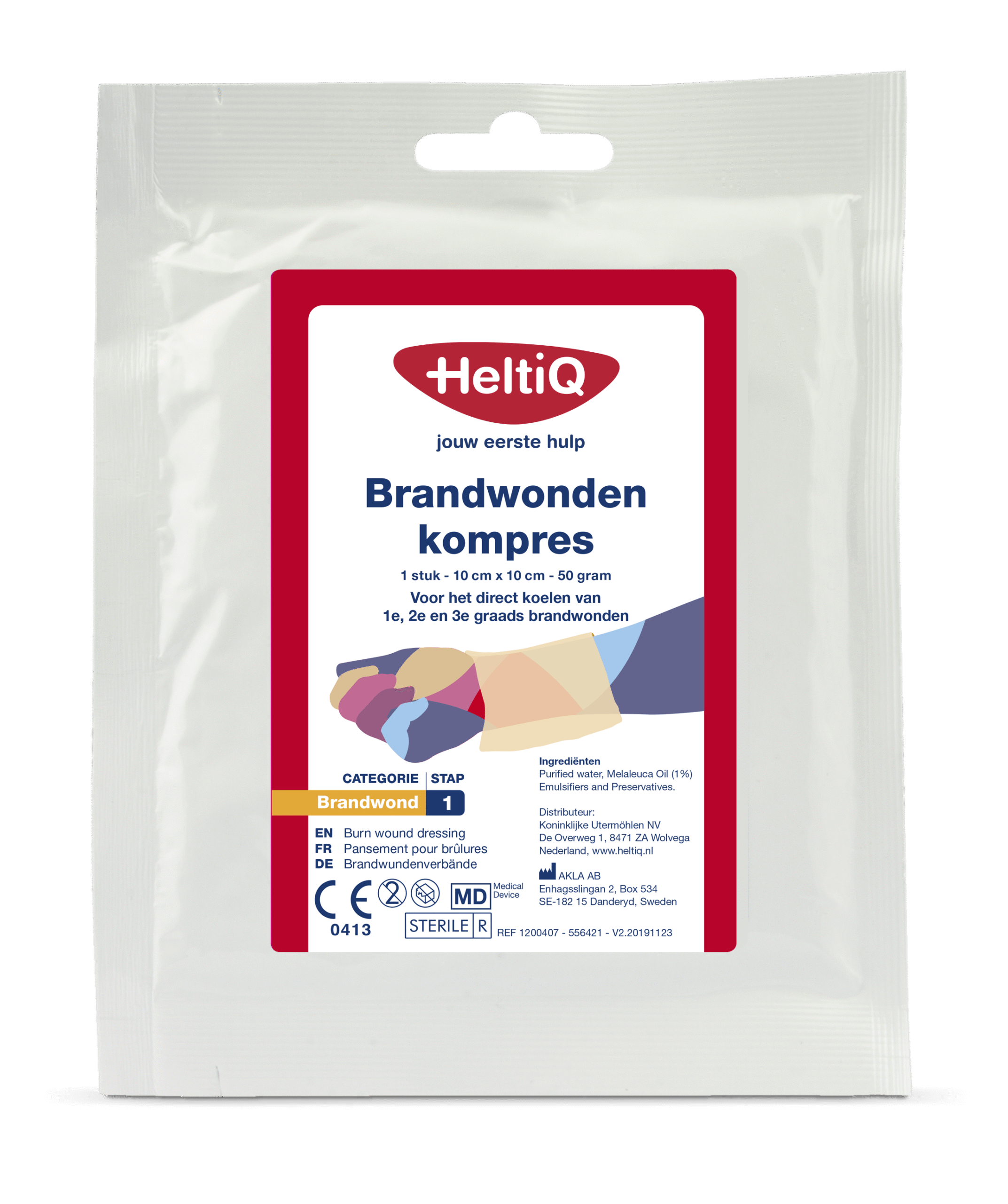 Heltiq Brandwondenkompres