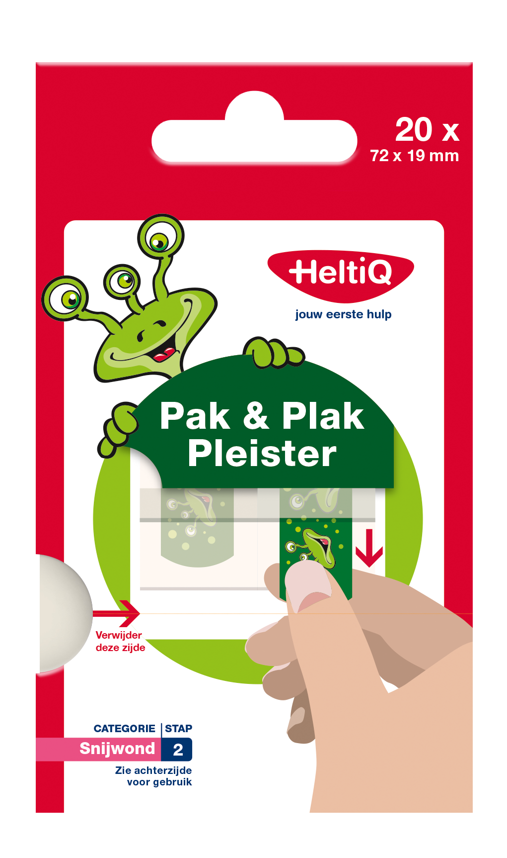 Heltiq Pak & plak groen