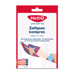Heltiq Zalfgaaskompres 7.5 x 10cm