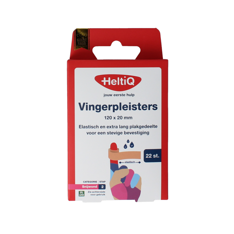 Heltiq Vingerpleisters 120x20mm