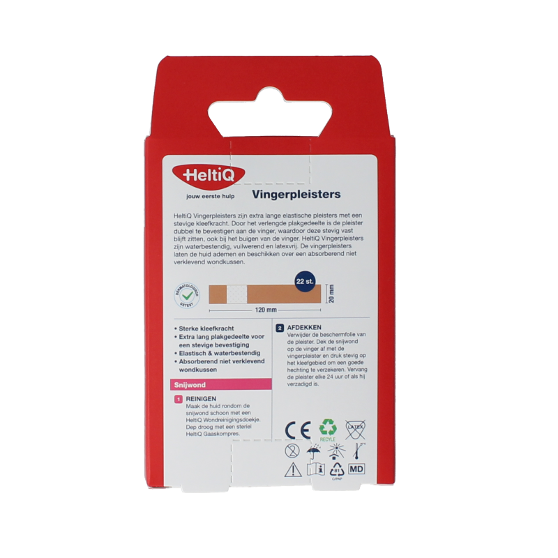 Heltiq Vingerpleisters 120x20mm - Afbeelding 2