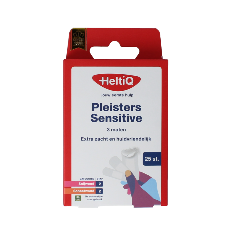 Heltiq Pleisters sensitive 3 maten