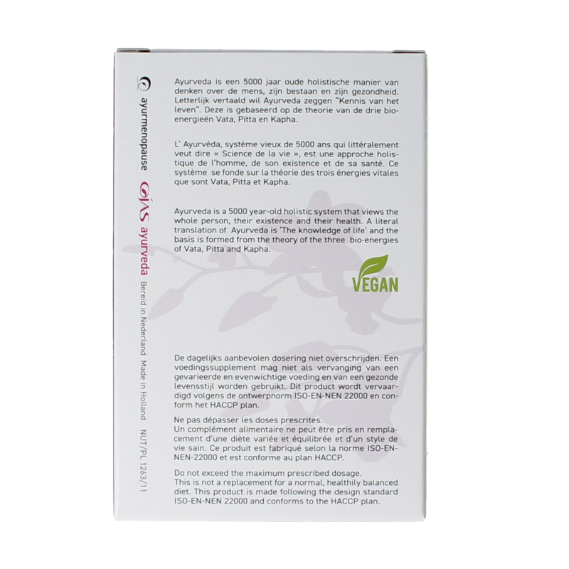 Ojas Ayurmenopause - Afbeelding 4