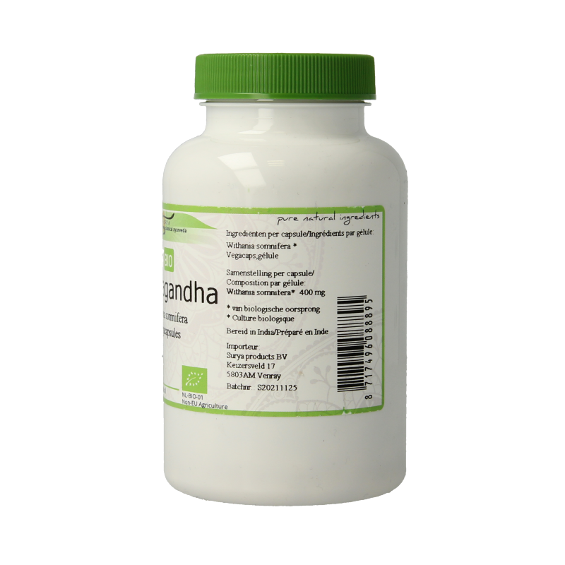 Surya Ashwagandha bio - Afbeelding 3