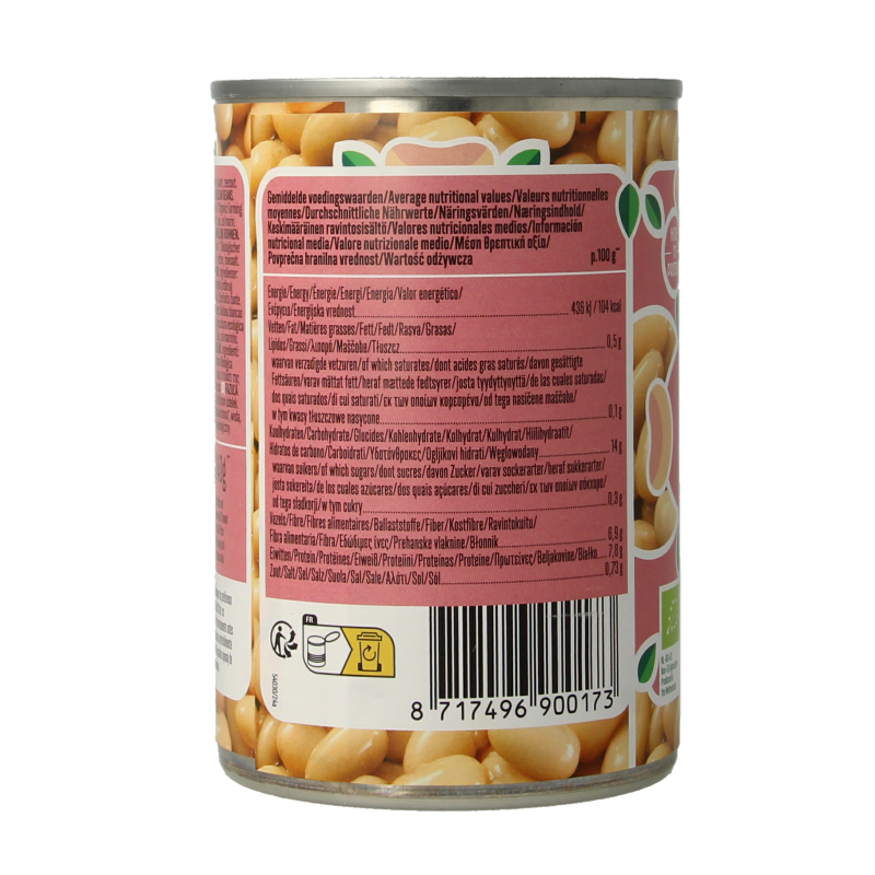Bioidea Witte bonen bio - Afbeelding 2