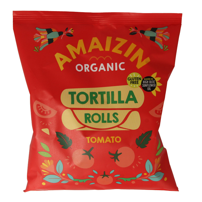 Amaizin Corn rolls tomaat bio