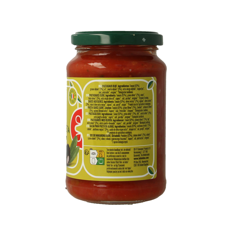 Bioidea Pastasaus olijven bio - Afbeelding 3