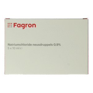 Fagron Natriumchloride neusdruppels 0.9% 10ml