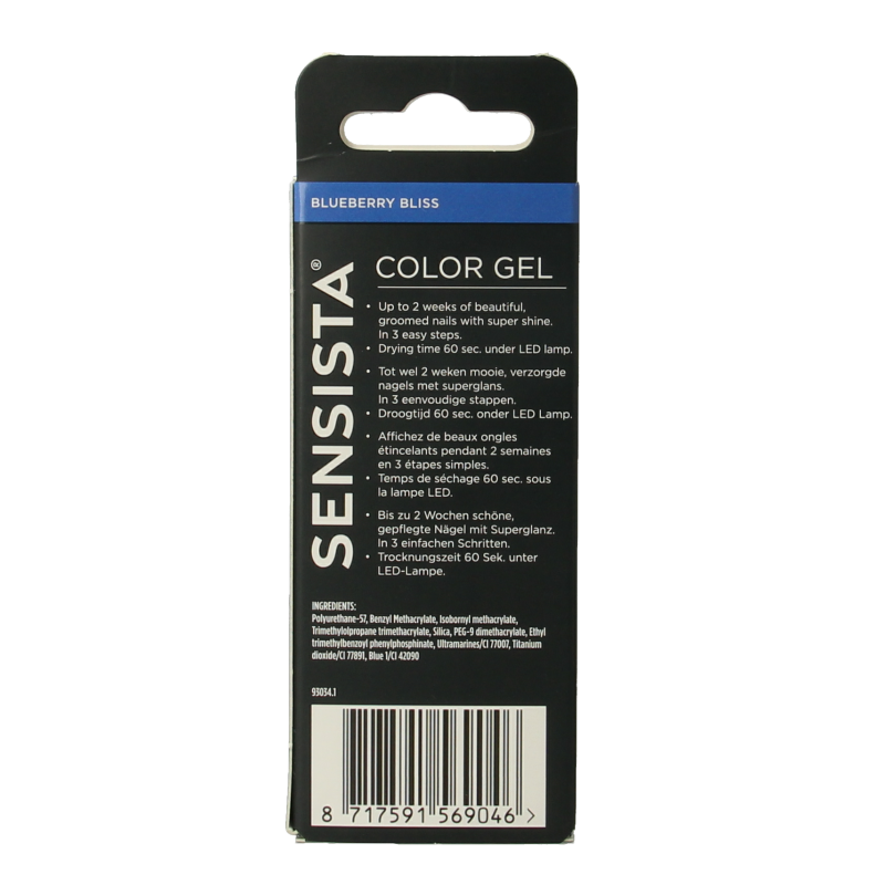 Sensista Color gel blueberry bliss - Afbeelding 3