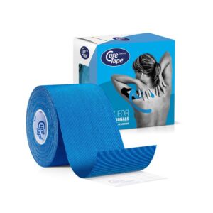 Cure Tape Kinesiotape blauw 5cm x 5m