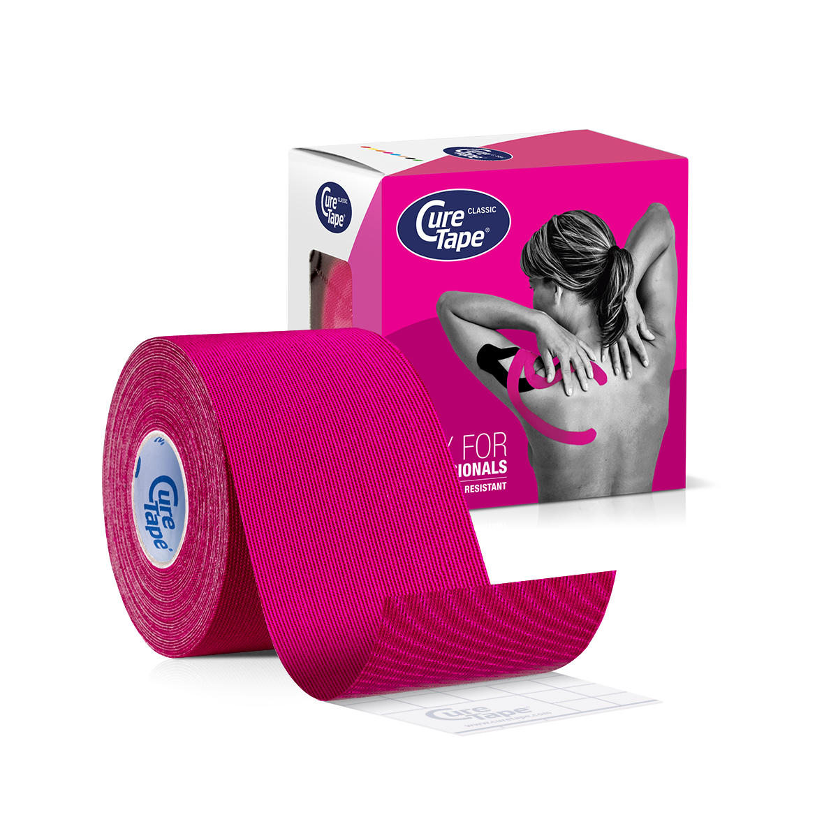 Cure Tape Kinesiotape roze 5cm x 5m