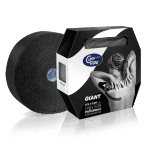 Cure Tape Kinesiotape giant zwart 5cm x 31.5m