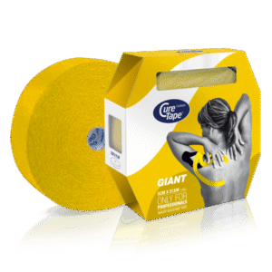 Cure Tape Kinesiotape giant geel 5cm x 31.5m