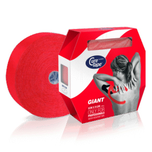 Cure Tape Kinesiotape giant rood 5cm x 31.5m