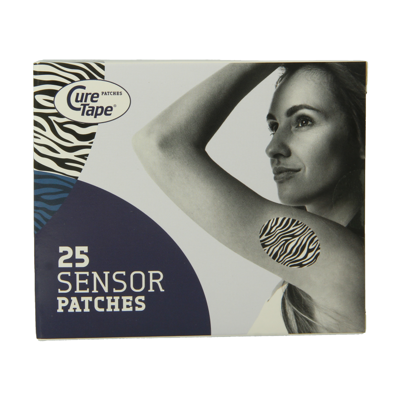 Cure Tape Sensor patch zebra