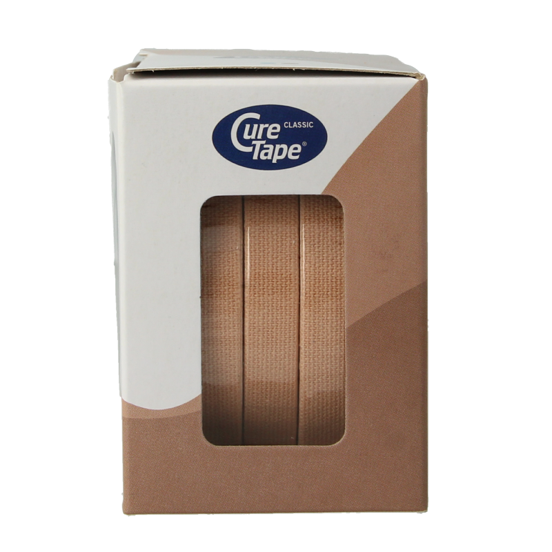 Cure Tape Sports beige 5m x 1cm - Afbeelding 2