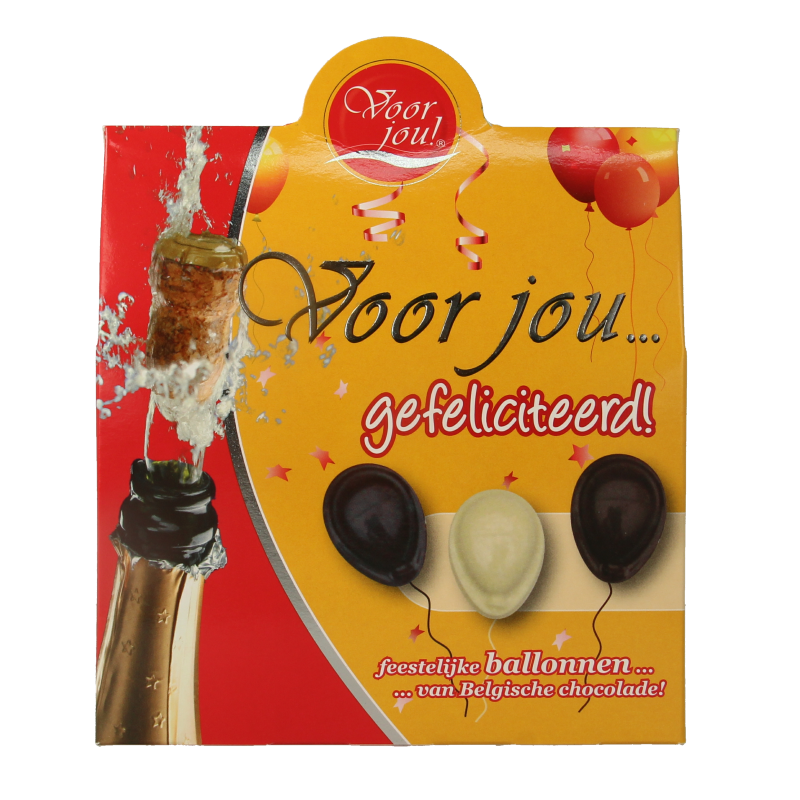 Voor Jou! Cadeau doos gefeliciteerd