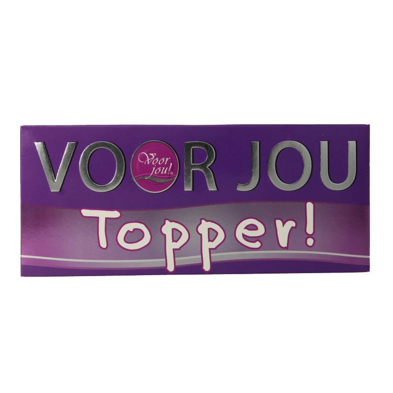 Voor Jou! Wensreep topper