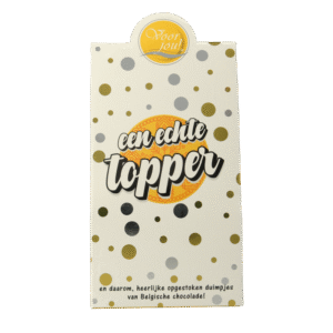 Voor Jou! Cadeau doos young duimpjes topper