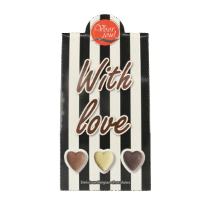 Voor Jou! Cadeau doos black & white with love