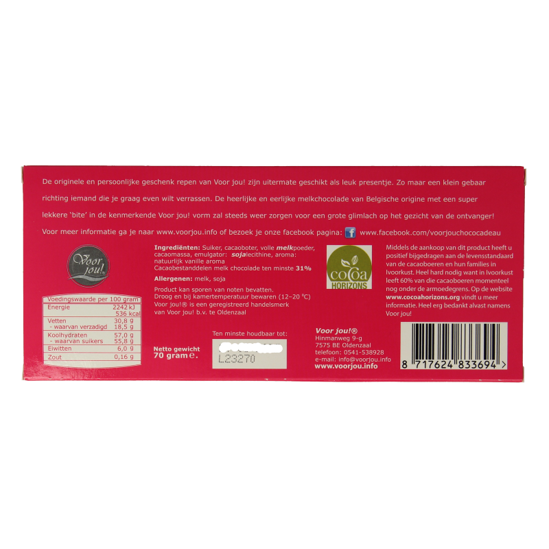 Voor Jou! Wensreep dikke zoen - Afbeelding 2