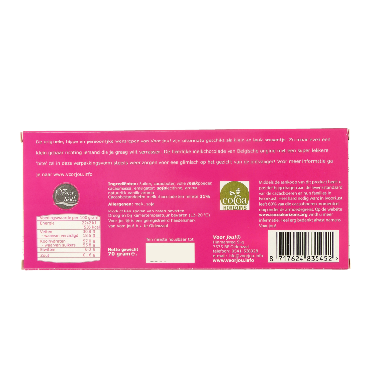 Voor Jou! Wensreep dikke zoen boeket - Afbeelding 2