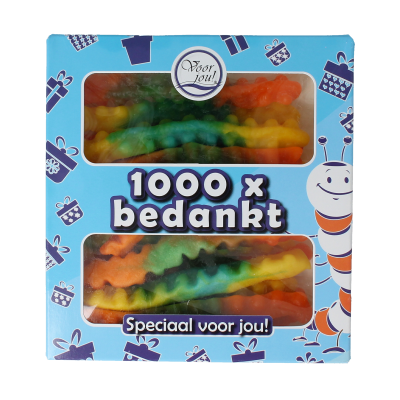Voor Jou! 1000x bedankt