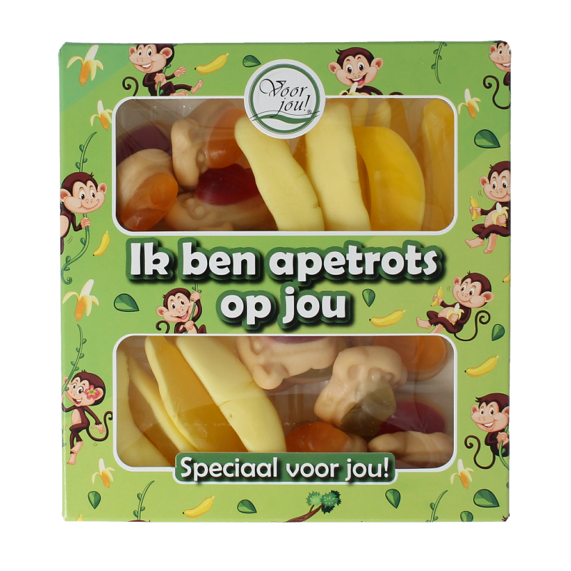 Voor Jou! Ik ben apetrots op jou