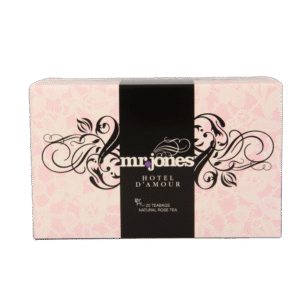 Mr. Jones Hotel d amour rozen thee bio