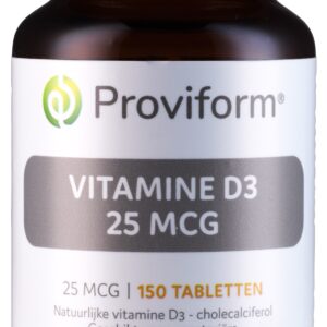 Proviform Vitamine D3 25mcg (1000IE)