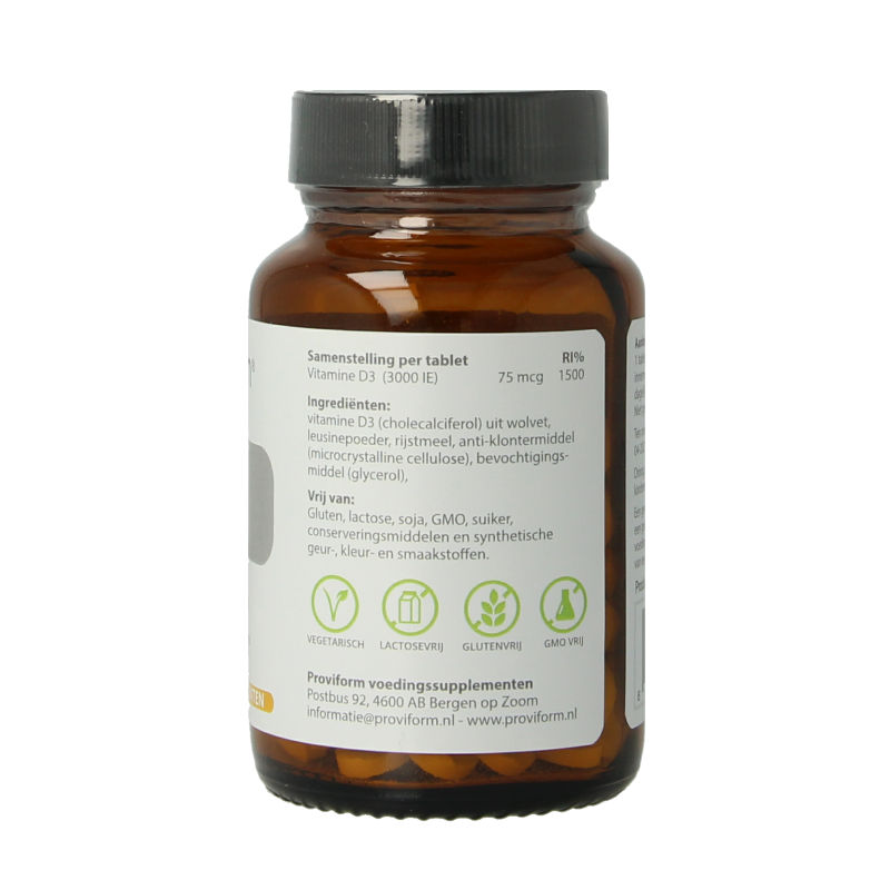 Proviform Vitamine D3 75mcg - Afbeelding 3