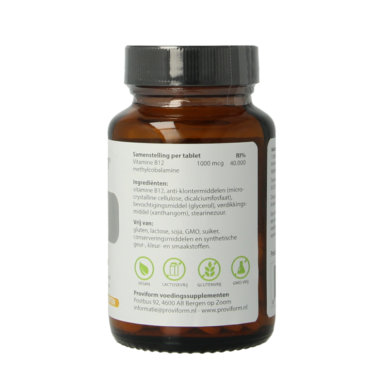 Proviform Vitamine B12-1000mcg TR methylcobalamine - Afbeelding 3