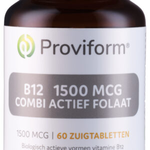 Proviform Vitamine B12 1500mcg combi actief folaat