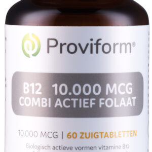 Proviform Vitamine B12 10.000mcg combi actief folaat