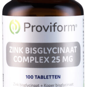 Proviform Zink bisglycinaat 25mg complex