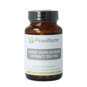 Proviform Zwart komijnzaad 250mg (20% thymoquinone)