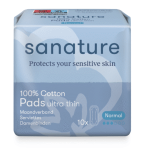 Sanature Maandverband ultra normaal 100% katoen