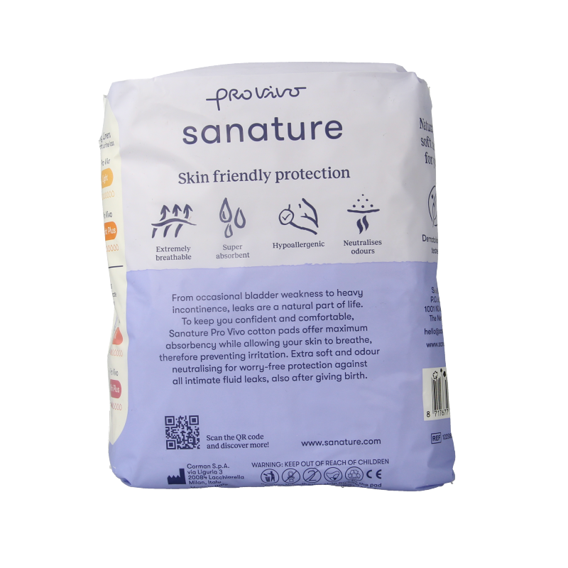 Sanature Pro vivo incontinentie normaal katoen - Afbeelding 3