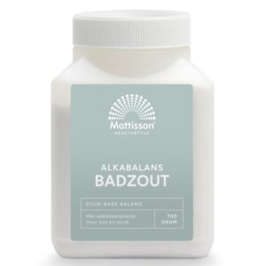 Mattisson Alkabalans zuur base badzout PH 8.0
