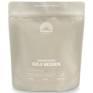 Mattisson Goji bessen gedroogd