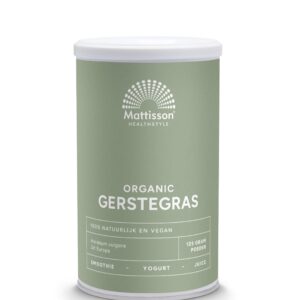 Mattisson Gerstegras barley grass Europa bio