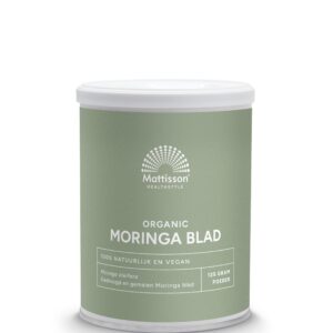 Mattisson Moringa blad poeder moringa oleifera bio