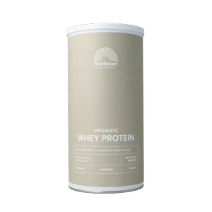 Mattisson Wei whey proteine naturel 80% bio