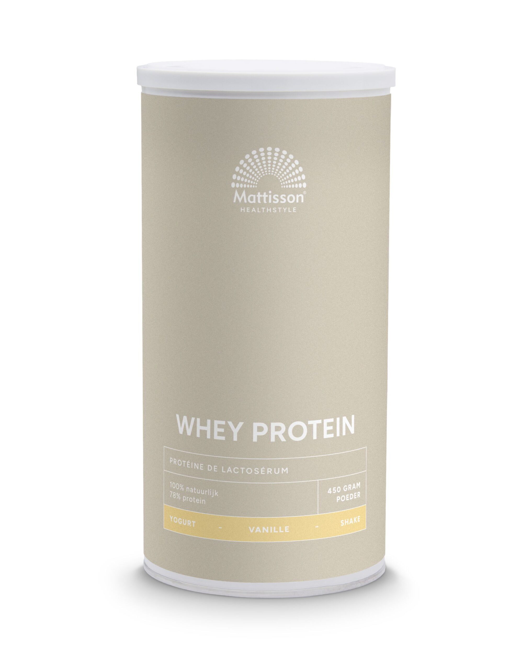 Mattisson Sport wei whey proteine concentraat vanille